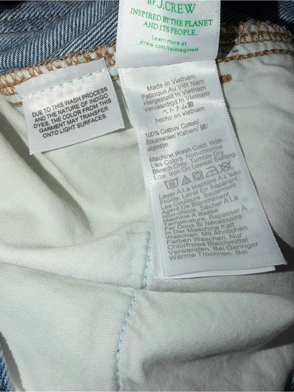NWT J CREW Zoe Barrel Jeans Mid Rise Rigid Denim Size 31 New Blue